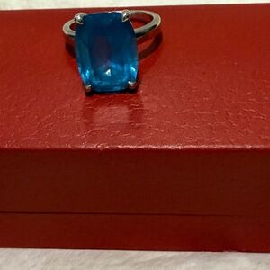 Blue Topaz Ring